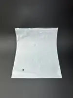 Пакеты zip-lock (зип-лок) 35х40 см белый матовый с бегунком (замком) 140 мкр