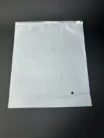 Пакеты zip-lock (зип-лок) 35х45 см белый матовый с бегунком (замком) 140 мкр