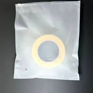 Пакеты zip-lock (зип-лок) 40х50 см белый матовый с бегунком (замком) 140 мкр