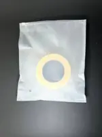 Пакеты zip-lock (зип-лок) 40х50 см белый матовый с бегунком (замком) 140 мкр
