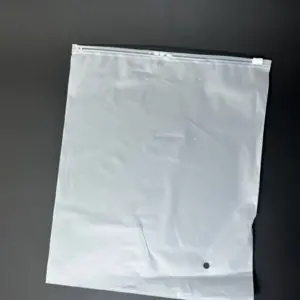 Пакеты zip-lock (зип-лок) 45х55 см белый матовый с бегунком (замком) 140 мкр