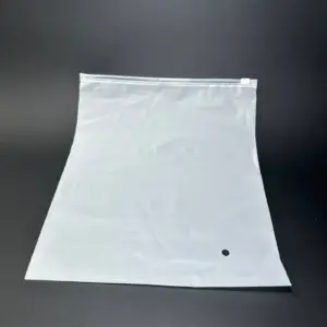 Пакеты zip-lock (зип-лок) 45х60 см белый матовый с бегунком (замком) 140 мкр