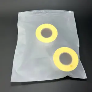 Пакеты zip-lock (зип-лок) 50х60 см белый матовый с бегунком (замком) 140 мкр